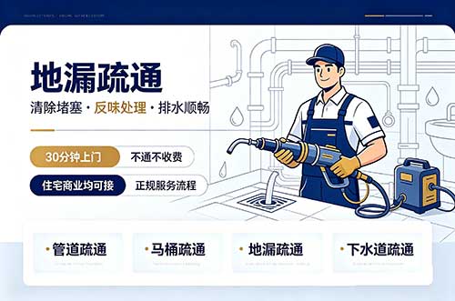 长治地漏疏通