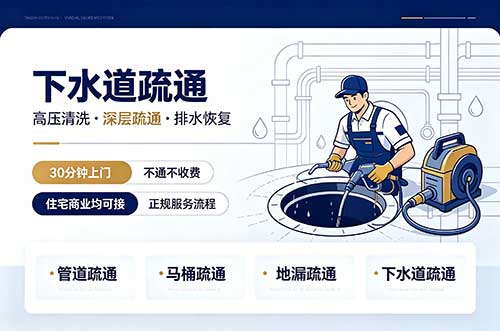 长治下水道疏通
