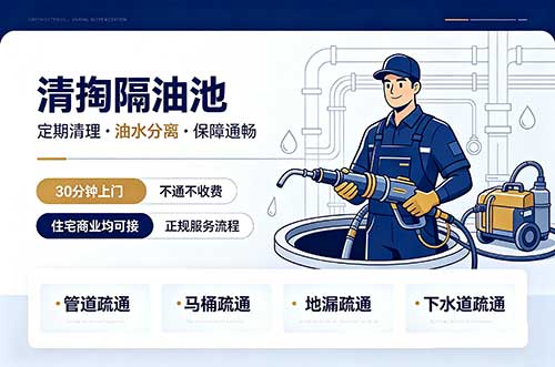 长治清掏隔油池